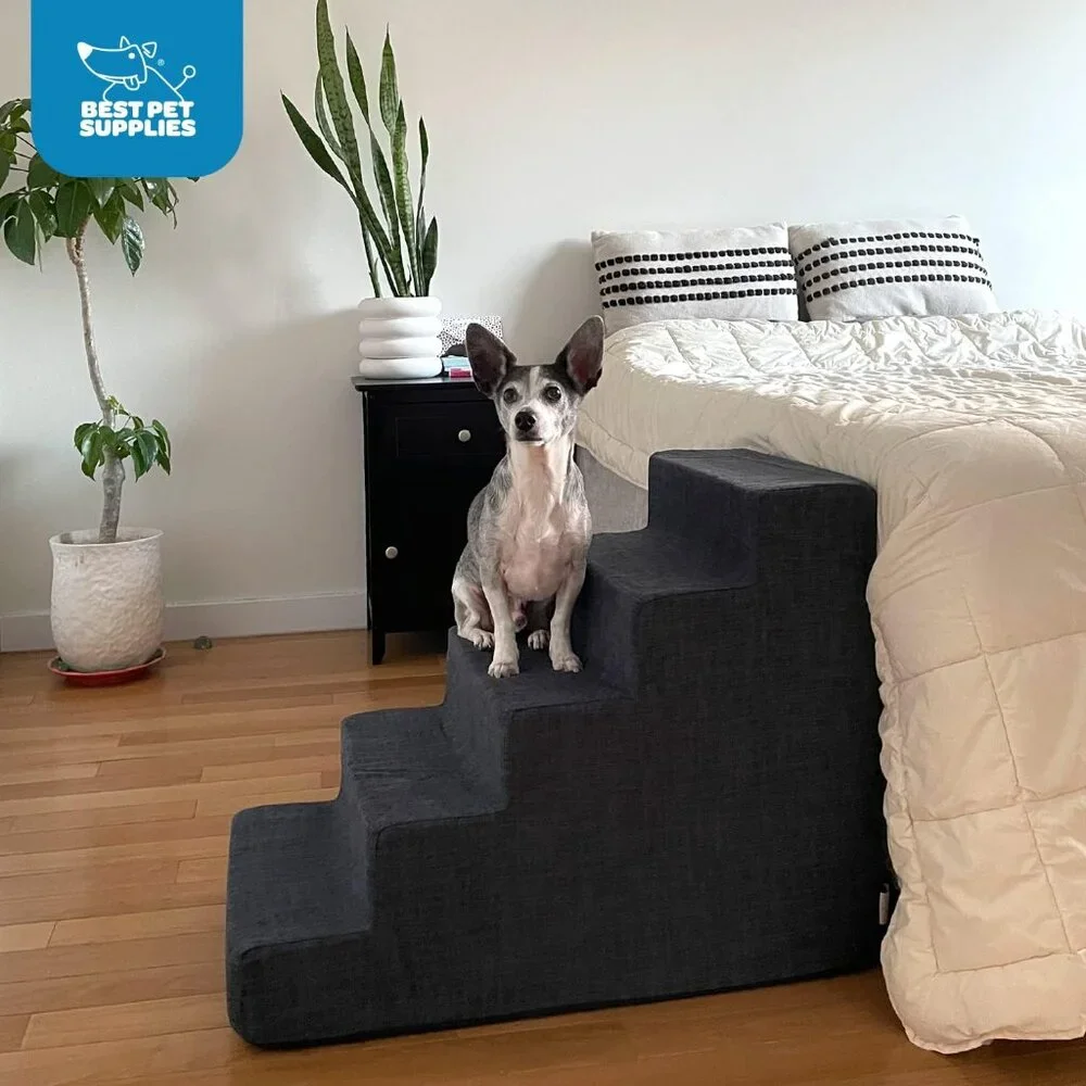 Best Pet Supplies Dog Stairs for Small Dogs & Cats